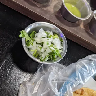 a plate of food