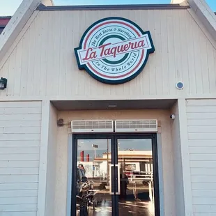 Entrance to La Taqueria