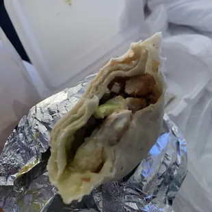 Grilled Chicken Burrito