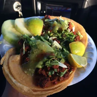 food, tacos