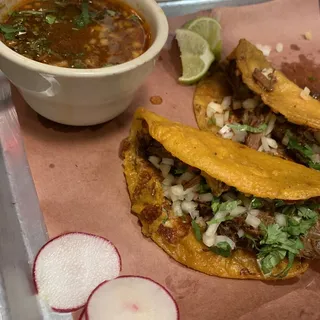Quesabirrias Tacos (3)(GF)