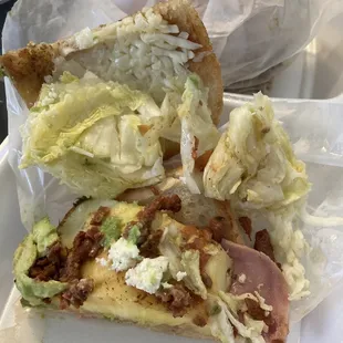 Torta Hawaiana de pastor sin Carne