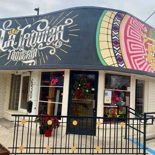 Front door.