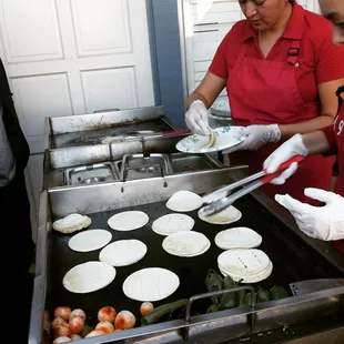 Tacos delivered to our door step. Literally!