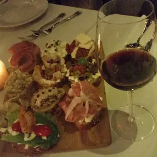 The best tartine. This place is a piece of Italy in Miracle Mile.