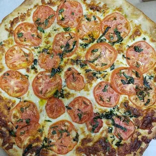 White pizza in Lou&apos;s Lounge