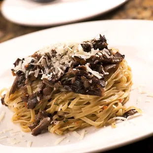 Taglioni with mushroom ragu