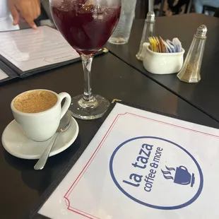 The best coffee and Sangria in Saint Augustine!   #Eat-local