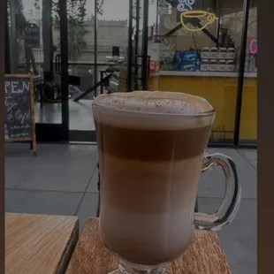Caramel French cappuccino