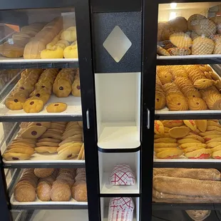 a variety of baked goods