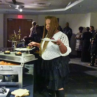 Mouth-watering Charleston Shrimp &amp; Grits served in individual petite cast-iron skillets