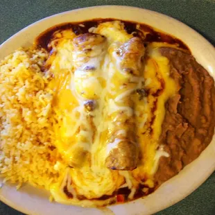 Lunch Enchilada Platter