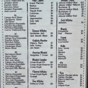 Bottom left, $25 - Don Julio 1942