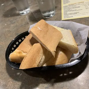 Complementary cuban bread &amp; butter