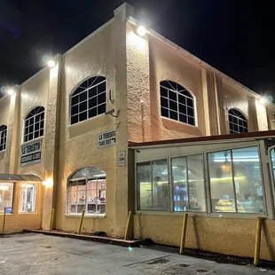 Bakery and cafeteria entrance