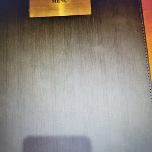 Fancy looking menu