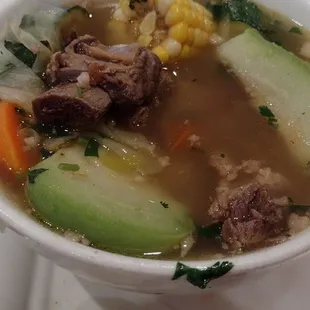 Sopa De Res Con Vegetales