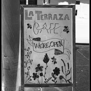 Welcome to La Terraza Café.