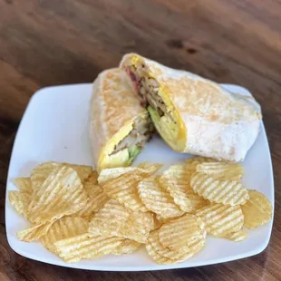 burritos and wraps, food