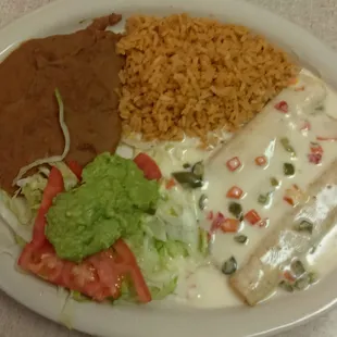 Cheese Dip Enchiladas
