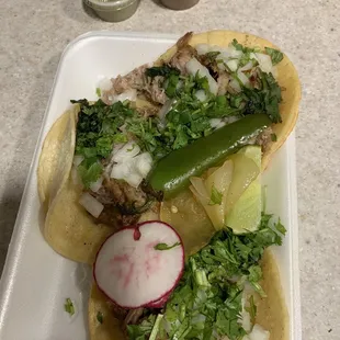 Tacos de carnitas