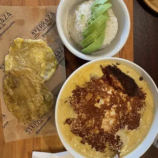 Cazuela de Mariscos: a generous portion of creamy, delicious seafood soup goodness