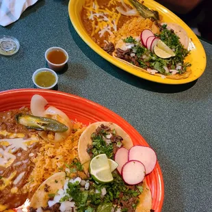 Carne asada plate