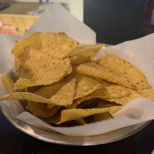 Not sure about this town and all the pre-fried chips.