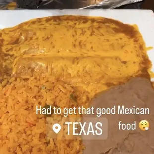 The Enchilada Cheese plate