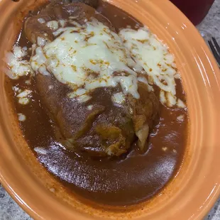 Chile Relleno-sauce not good but the rest was good