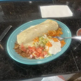 Burrito carne asada