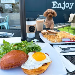 Brioche Fried Egg Sandwich