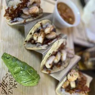 Shrimp tacos