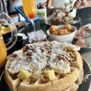 Hawaii waffle