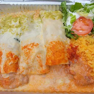 Enchiladas Azteca