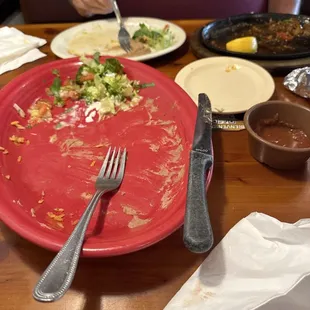 Sorry I missed the before photo but couldn't wait to eat!! Thanks!