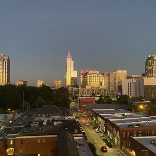 Rooftop view