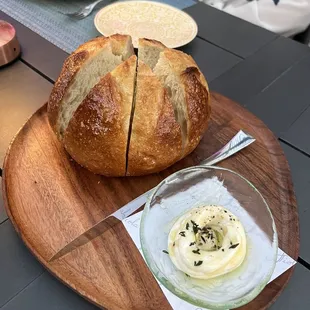 Sully Street Bakery bread with honey butter