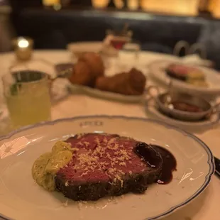 Prime rib with all the things :)