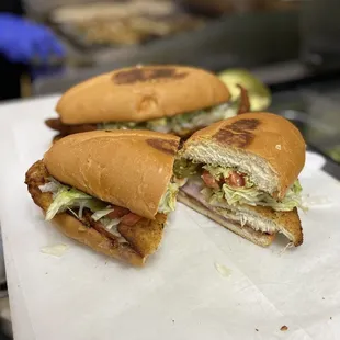 Torta de milanesa de pollo