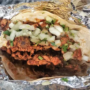 The really odd take on a pastor taco. I&apos;d skip it.