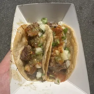 Carne asada Tacos