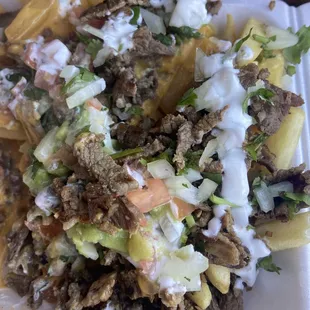 He already dug into them couldn't wait