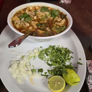 Menudo con grano. Superb
