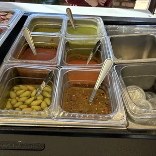 Salsa bar