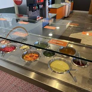 Salsa bar