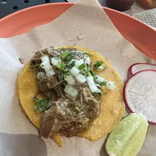 Chile Verde Tacos