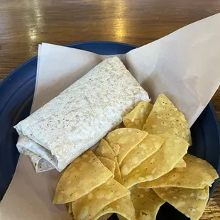 Egg and Cheese Burrito