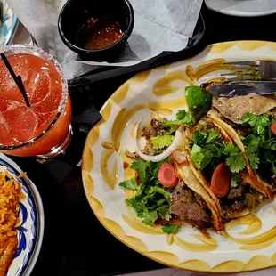 amazing marg and yummy tacos
