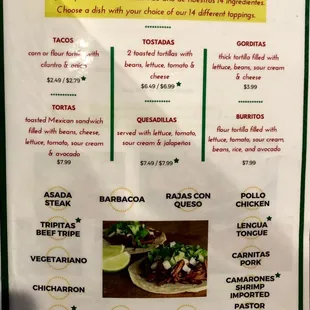 Menu - Page 4 Current as of 11/20/2020